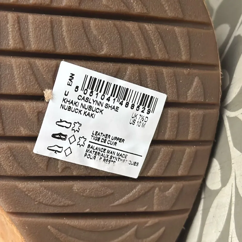 Single Shoe Clark’s Caslynn Shae Brown Wedge Sandal Sz 10 *LEFT SHOE ONLY*